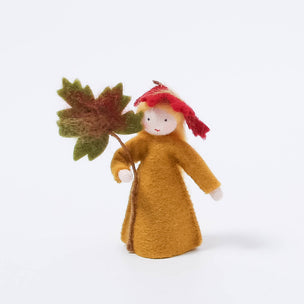 Ambrosius Flower Fairy Autumn Leaf decorative doll | ©️ Conscious Craft