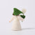 Large Calla Lily felt flower fairy | © Conscious Craft