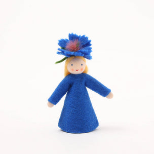 Ambrosius Cornflower Felt Decorative Flower Fairy