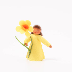 Ambrosius Daffodil Flower Fairy Flower In Hand | Conscious Craft