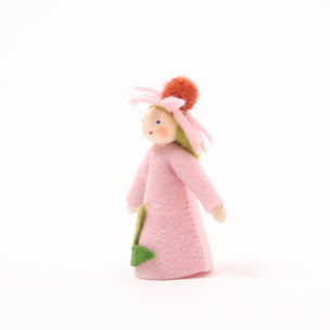 Ambrosius Echinacea Felt Decorative Flower Fairy