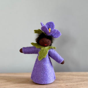 Flower Fairy Violet Hibiscus Dark Skin | Conscious Craft