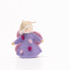 Flower Fairy Peg Doll Purple Butterfly