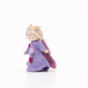 Flower Fairy Peg Doll Purple Butterfly