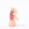 Large Freesia felt flower fairy | © Conscious Craft