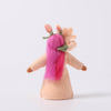 Large Freesia felt flower fairy | © Conscious Craft