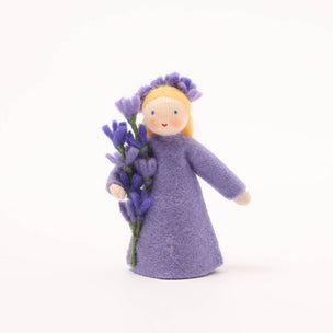Ambrosius Lavender Felt Decorative Flower Fairy