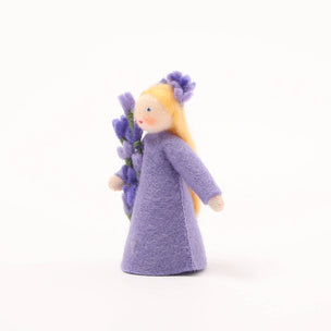 Ambrosius Lavender Felt Decorative Flower Fairy