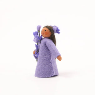 Ambrosius Lavender Felt Decorative Flower Fairy