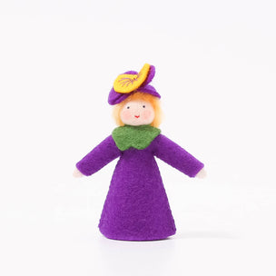 Decorative Felt Flower Fairy Pansy from Ambrosius