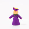 Decorative Felt Flower Fairy Pansy from Ambrosius