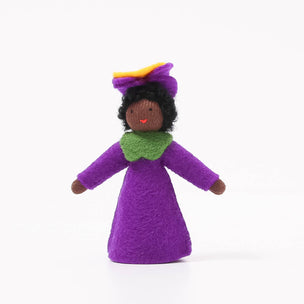 Decorative Felt Flower Fairy Pansy from Ambrosius