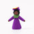 Decorative Felt Flower Fairy Pansy from Ambrosius