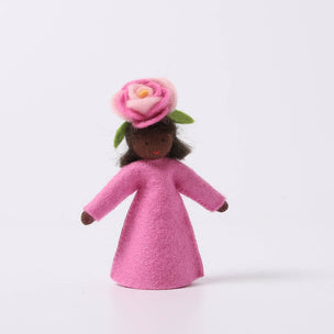 Pink Rose Flower Fairy Dark Skin Tone | © Conscious Craft