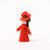 Ambrosius Poppy Felt Decorative Flower Fairy