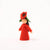 Ambrosius Poppy Felt Decorative Flower Fairy