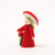 Ambrosius Red Fungus Felt Decorative Flower Fairy