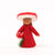 Ambrosius Red Fungus Felt Decorative Flower Fairy