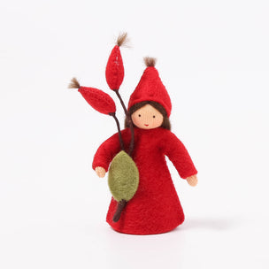 Felt Flower Fairy Rosehip | © Conscious Craft