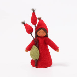 Felt Flower Fairy Rose Hip | © Conscious Craft