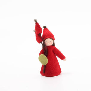 Felt Flower Fairy Rose Hip | © Conscious Craft
