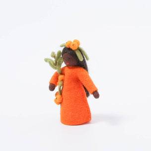 Ambrosius Flower Fairy Sea Buckthorn decorative doll | ©️ Conscious Craft