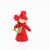 Decorative Felt Flower Fairy Red Tulip from Ambrosius