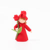 Decorative Felt Flower Fairy Red Tulip from Ambrosius