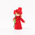 Decorative Felt Flower Fairy Red Tulip from Ambrosius
