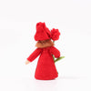 Decorative Felt Flower Fairy Red Tulip from Ambrosius