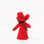 Decorative Felt Flower Fairy Red Tulip from Ambrosius