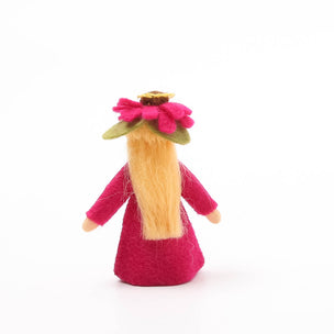 Felt Flower Fairy Zinnia  | © Conscious Craft