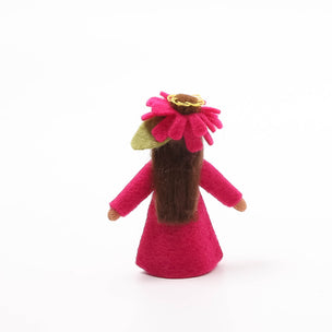 Felt Flower Fairy Zinnia  | © Conscious Craft