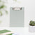 A5 Clipboard & Pad - Recycled Ocean Plastic - Algae Green