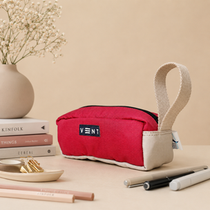 Pencil Case - Recycled Ocean Plastic - Raspberry Pink