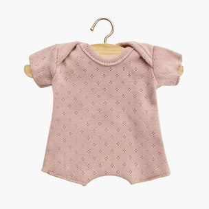 Minikane Baby short Romper | Orchid Pink | Conscious Craft