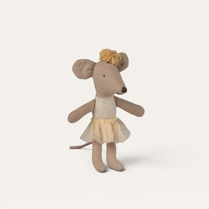 Maileg Ballerina Mouse Little Sister | Off White