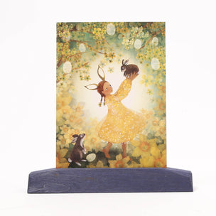 Bijdehansje Postcard Easter Bunny 