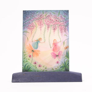 Bijdehansje Postcard Fairies with Flowers