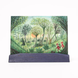 Bijdehansje Postcard Forest