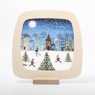 Christmas Skating | Seasonal Transparency