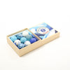 Billes & Co Sharks 9 Large Shooter Marbles Mini Box | ©️ Conscious Craft
