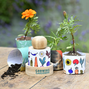 make your own plant pot Burgon & Ball