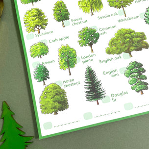 Alexia Claire Trees Species Wildlife Notepad | Conscious Craft