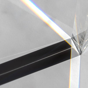 Laboratory Glass Prism - 6"