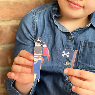 Mini Craft Kit | Make Your Own Pirate Peg Doll