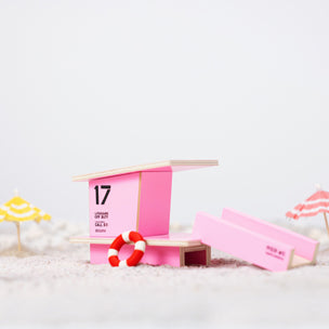 Candylab Malibu Beach Tower Pink | Conscious Craft