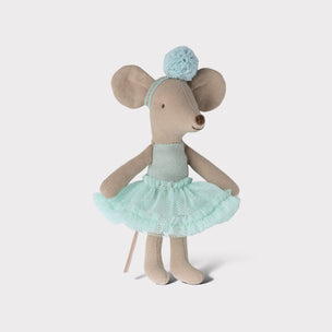 Maileg Ballerina Mouse Mint Little Sister | Conscious Craft