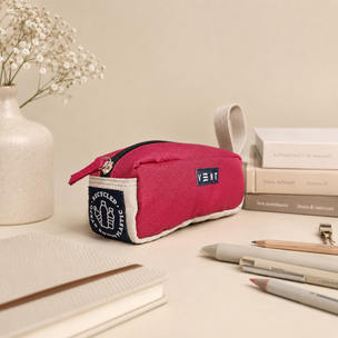 Pencil Case - Recycled Ocean Plastic - Raspberry Pink