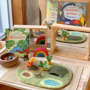 Tara Treasures | Dinosaur Land Play Mat Playscape